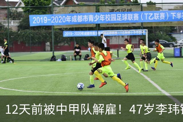 12天前被中甲队解雇！47岁李玮锋拒绝带货：与董路合作 笑言升官了